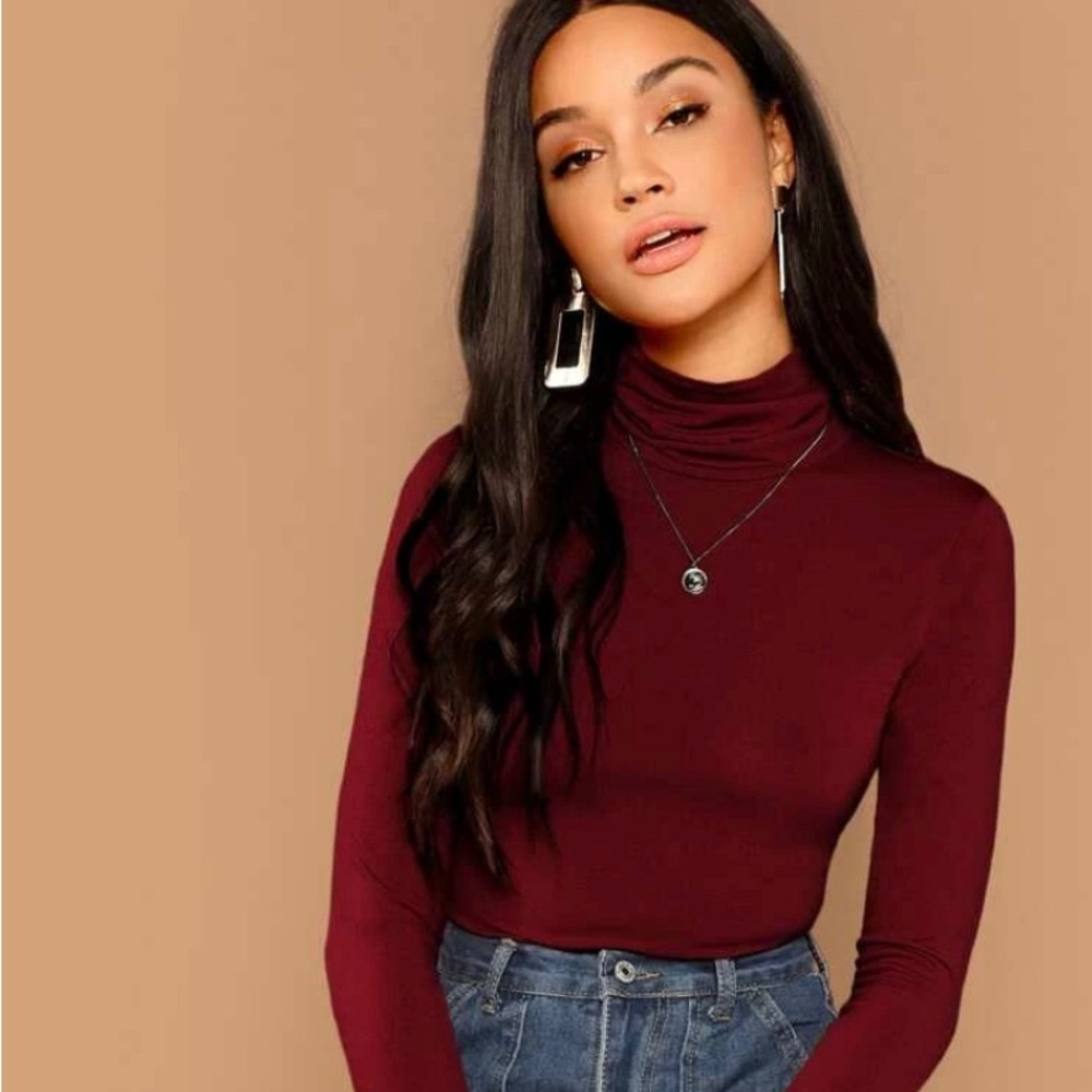Turtleneck pullover